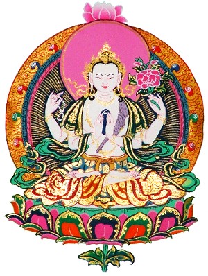 Avalokiteshvara (Buddha de la compassion)